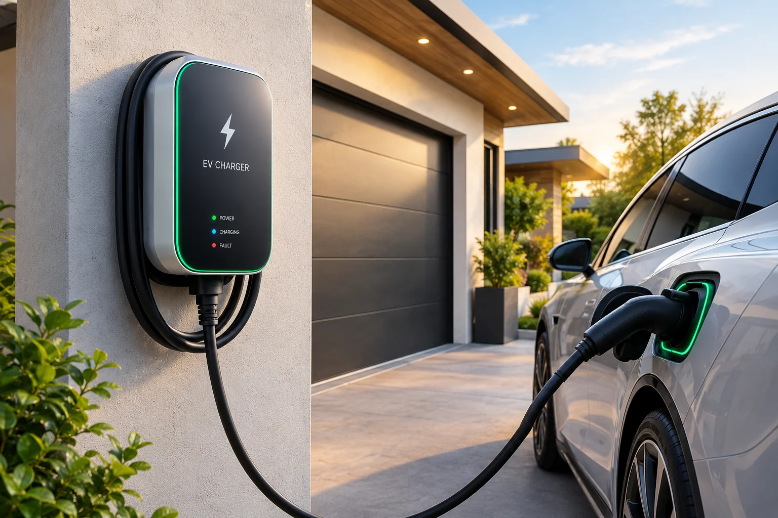 Professional EV charger installation and repair technician in Los Angeles