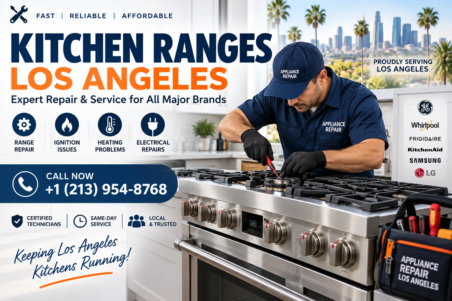 kitchen ranges los angeles